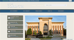 Desktop Screenshot of cityofcorinth.com